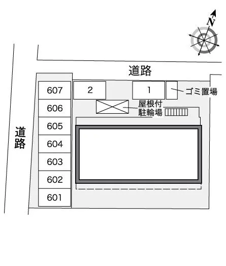 ★手数料０円★さいたま市南区円正寺　月極駐車場（LP）